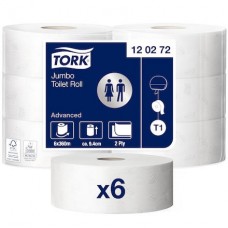 Toalettpapper Tork Jumbo Advanced T1 360m 2-lag